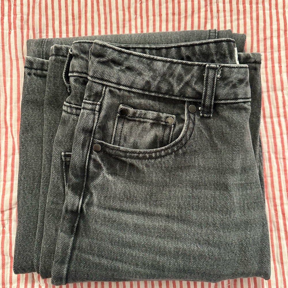 Zara High Rise Straight Leg